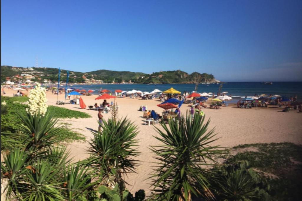 Casa em condomínio com os pés na areia de Geribá - 3 suítes Búzios Exterior foto
